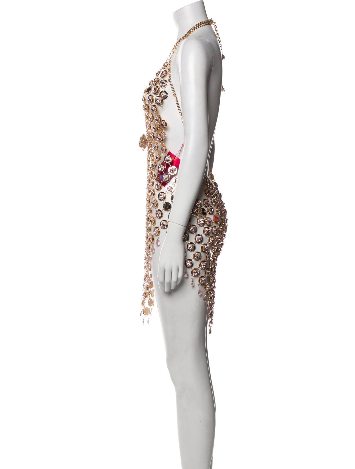 Kelsey Randall Halterneck Mini Dress