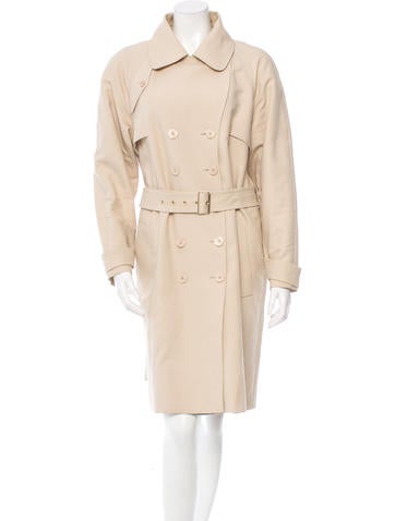 Kenzo Double-Breasted Trench Coat