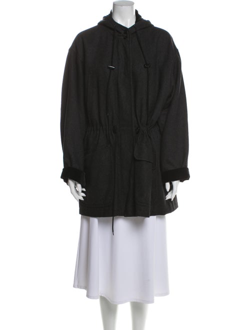 Kenzo Wool Parka Wool