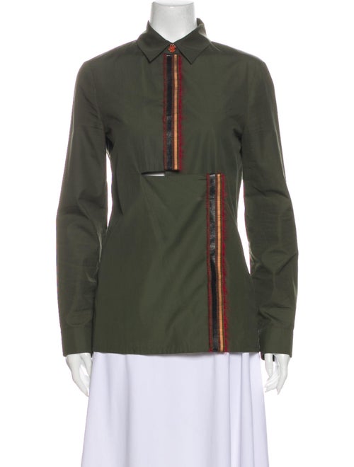 Kenzo Long Sleeve Top Green