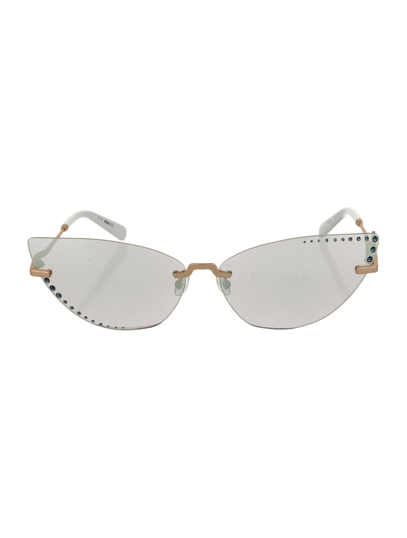 Kenzo CatEye Embellished Sunglasses Accessories KEN37963 The RealReal