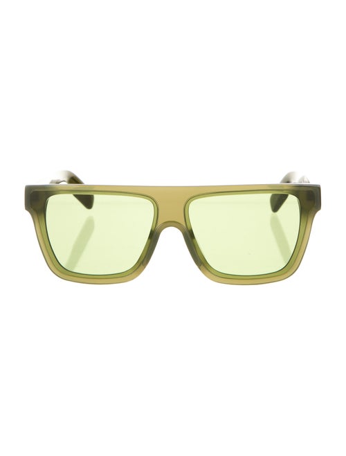 Kenzo Flat Top Sunglasses Green