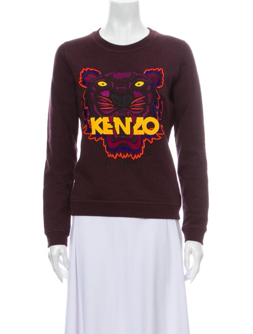 Kenzo Graphic Print Crew Neck Sweater