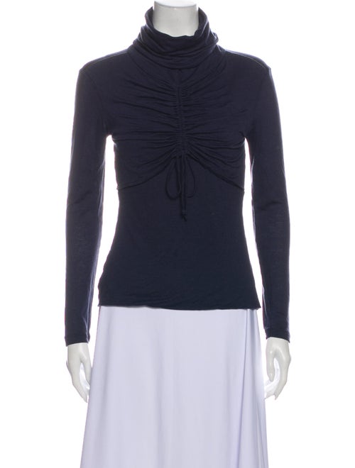Kenzo Turtleneck Sweater Blue
