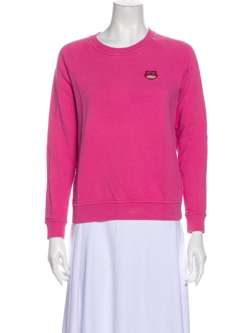 Kenzo Crew Neck Sweater Pink