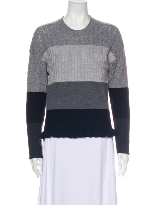 Kenzo Wool Striped Sweater Wool