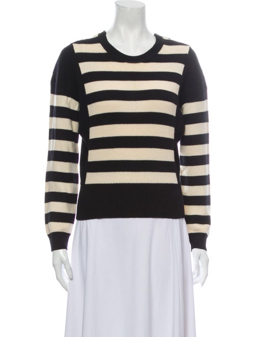 Kenzo Wool Striped Sweater Wool