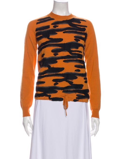 Kenzo Wool Printed Sweater Wool