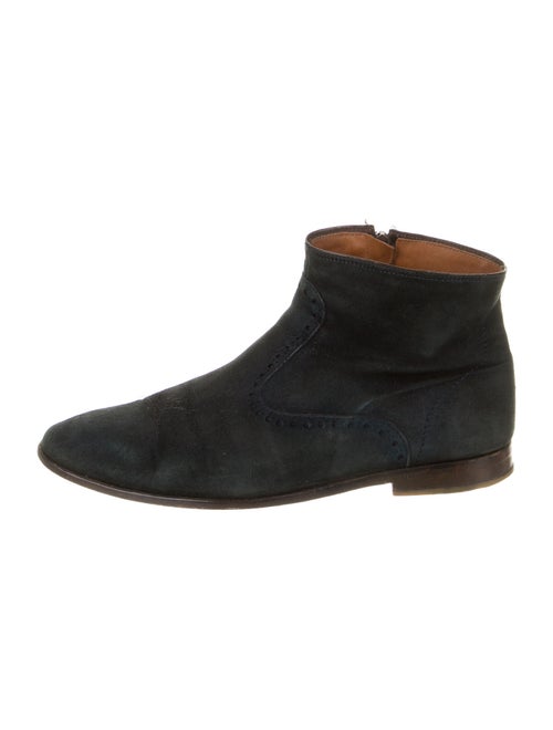 Kenzo Suede Boots Green