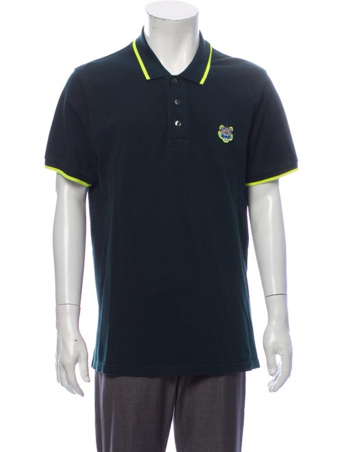 Kenzo Short Sleeve Polo Shirt Striped Polo Shirt G