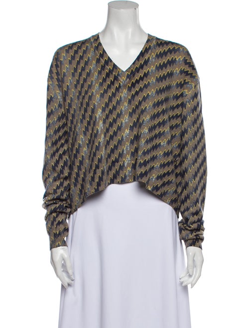 Kenzo Wool Printed Sweater Wool