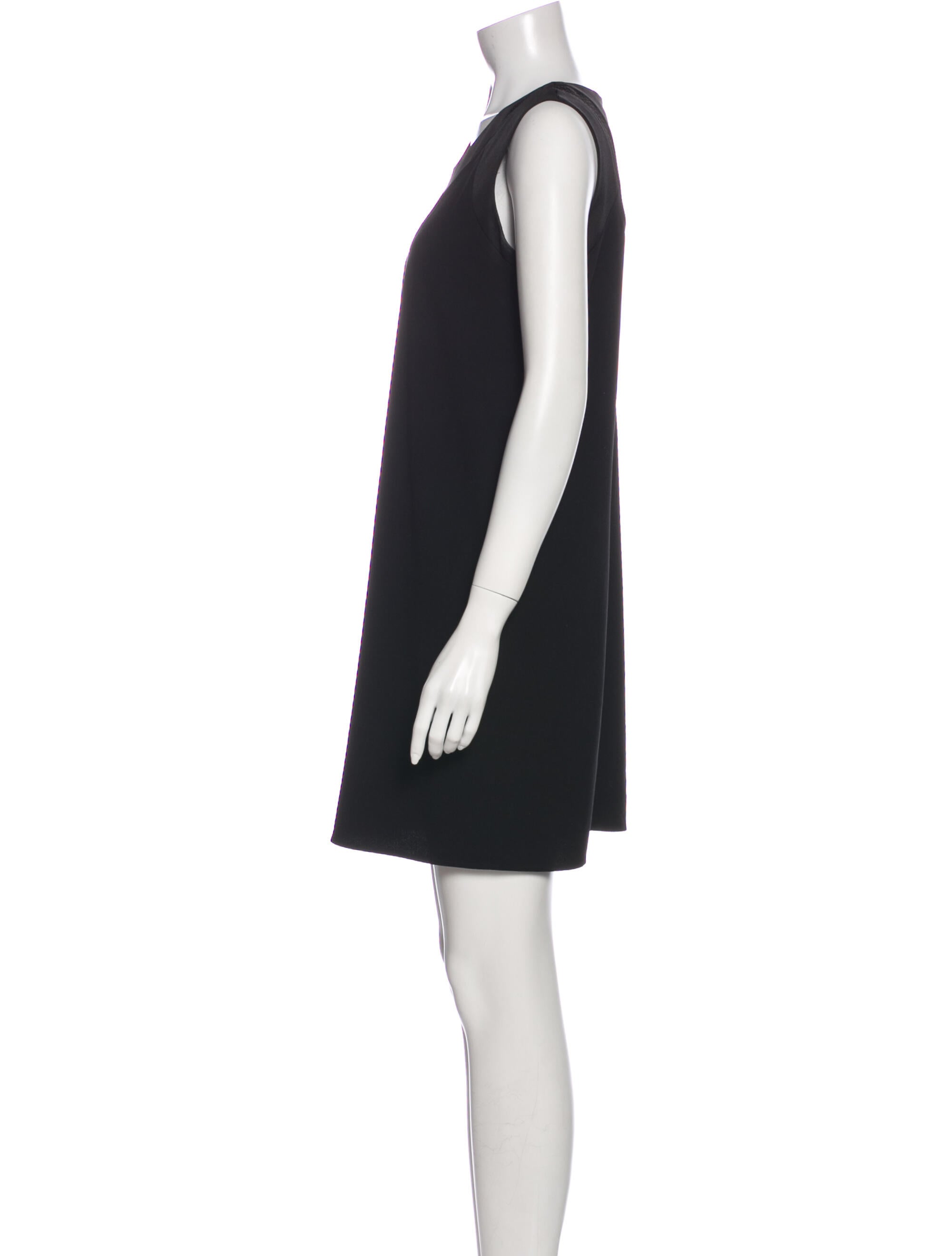 Kenzo Scoop Neck Mini Dress