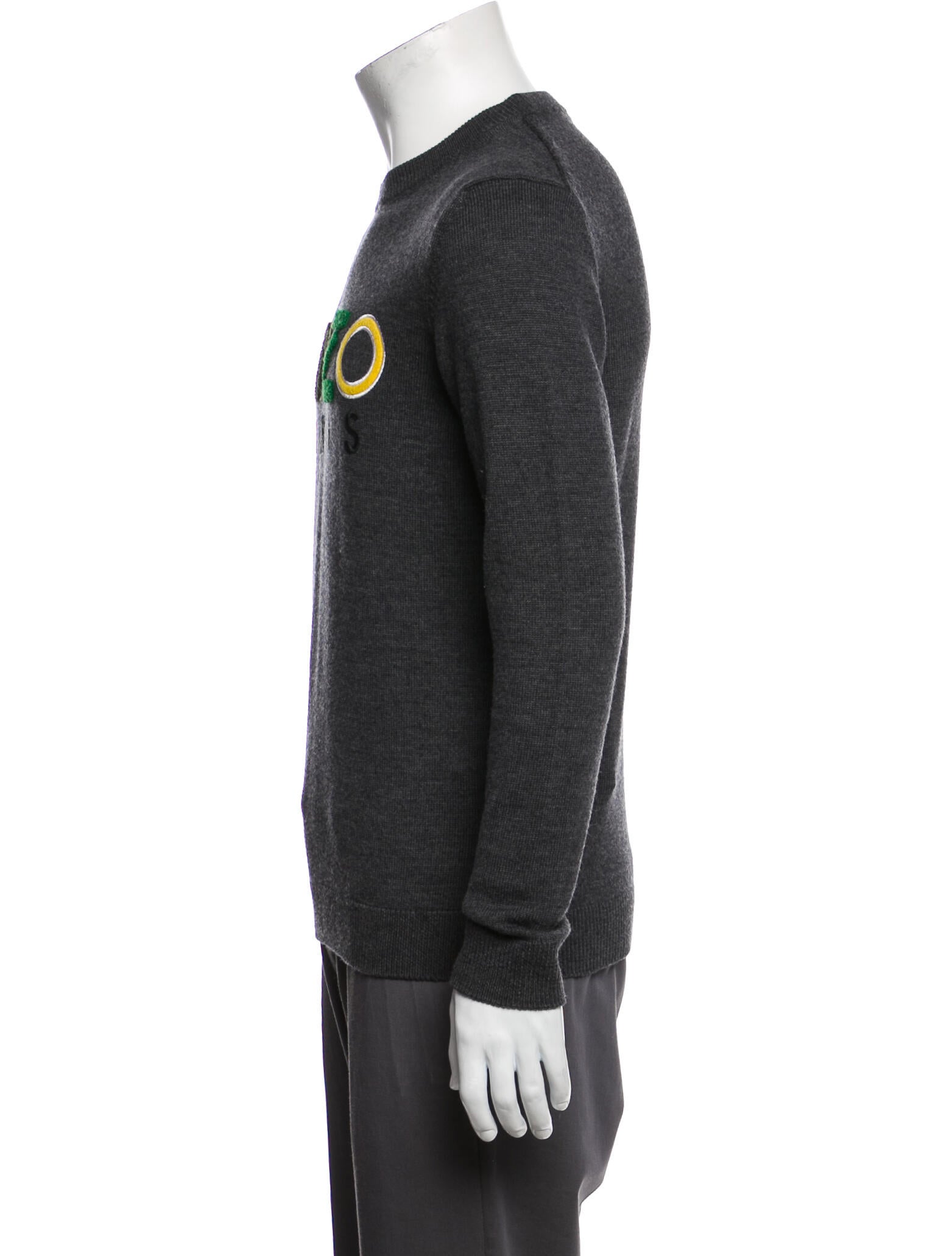 Kenzo Graphic Print Crew Neck Pullover