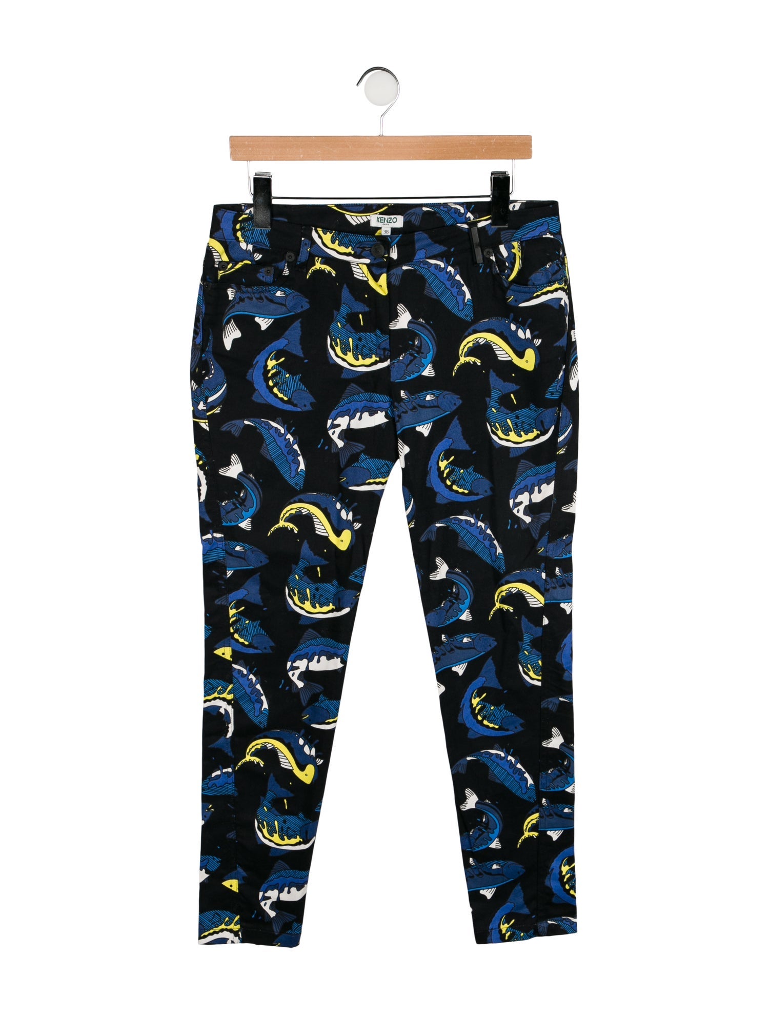 Kenzo Mid-Rise Skinny Leg Jeans