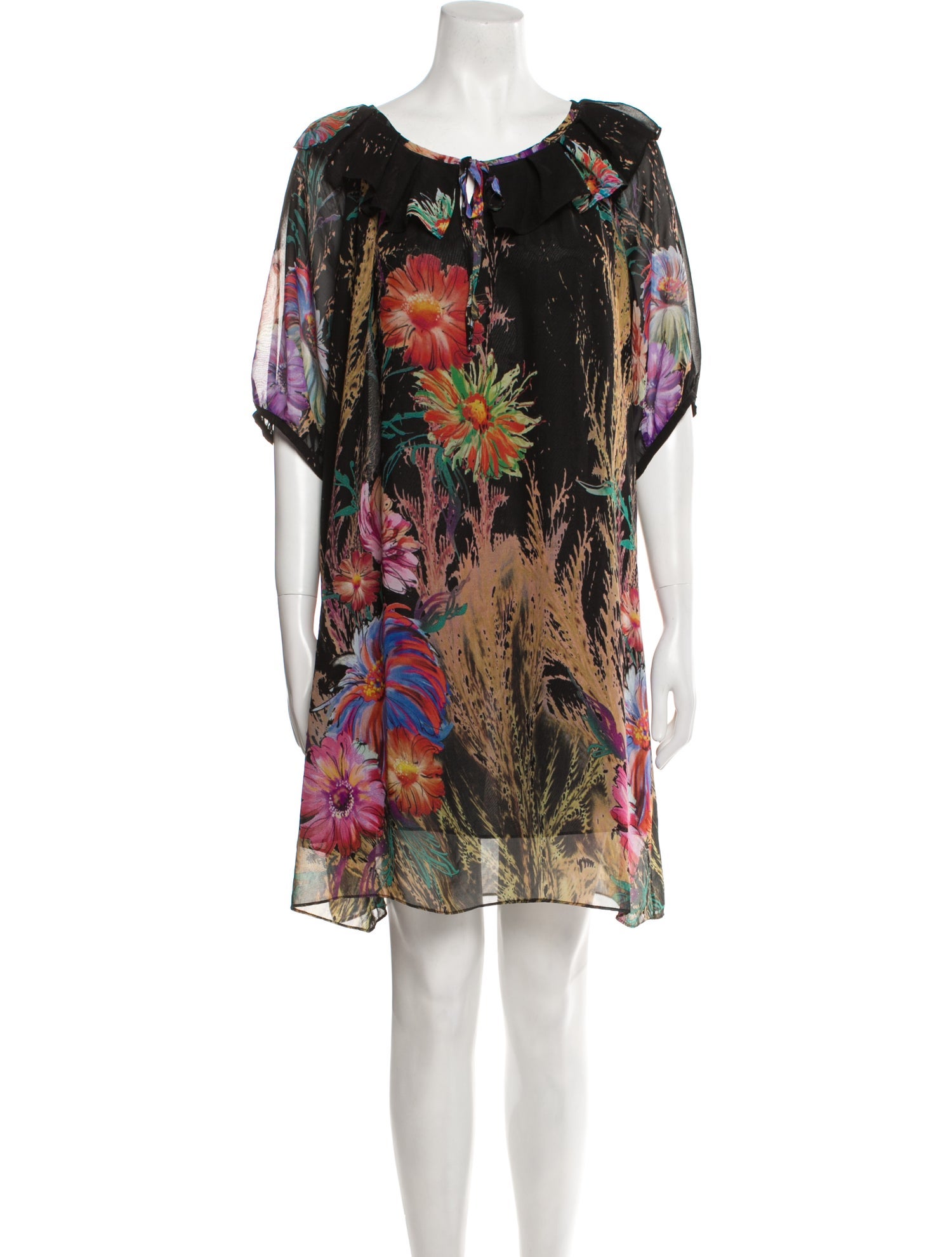 Kenzo Silk Mini Dress