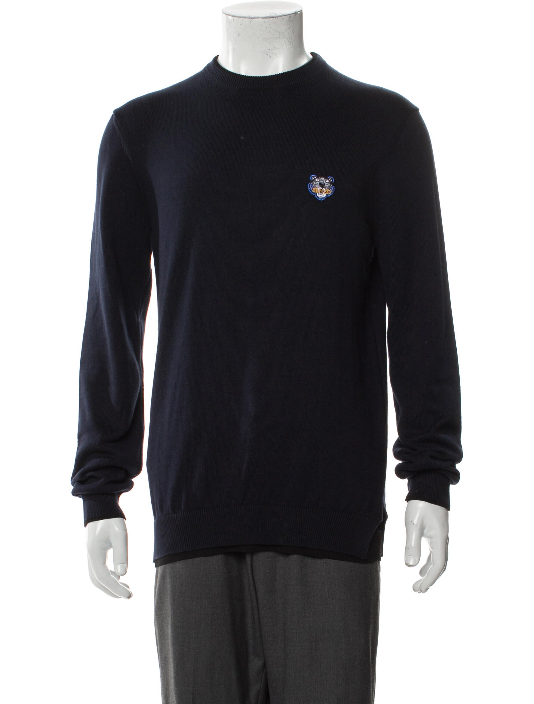 Kenzo Graphic Print Crew Neck Pullover