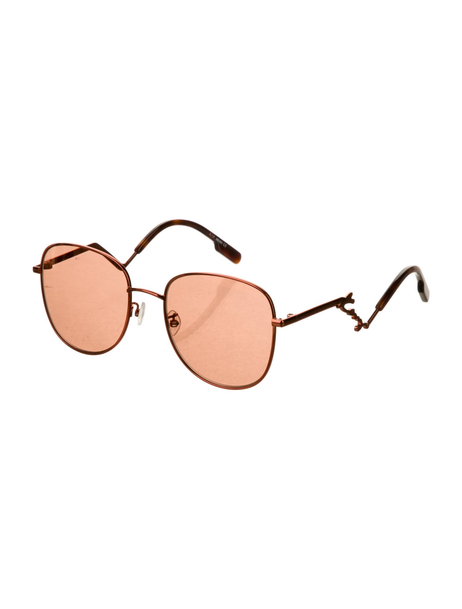 Kenzo Square Mirrored Sunglasses w/ Tags