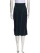 Kenzo Striped Midi Length Skirt