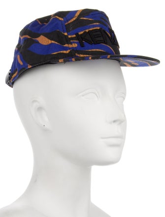 Kenzo Pattern Print 5 Panel Cap