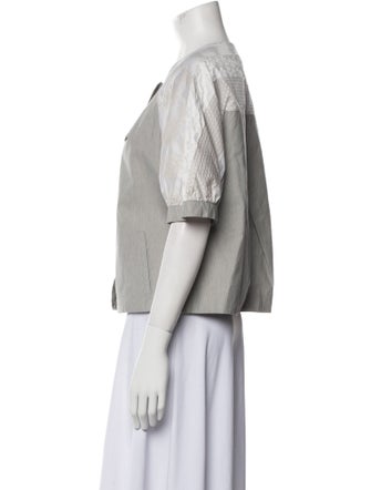 Kenzo Colorblock Pattern Blazer