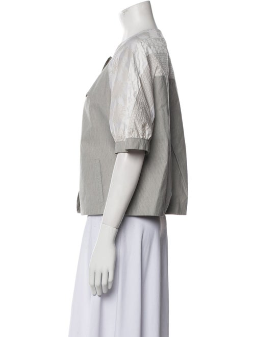 Kenzo Colorblock Pattern Blazer