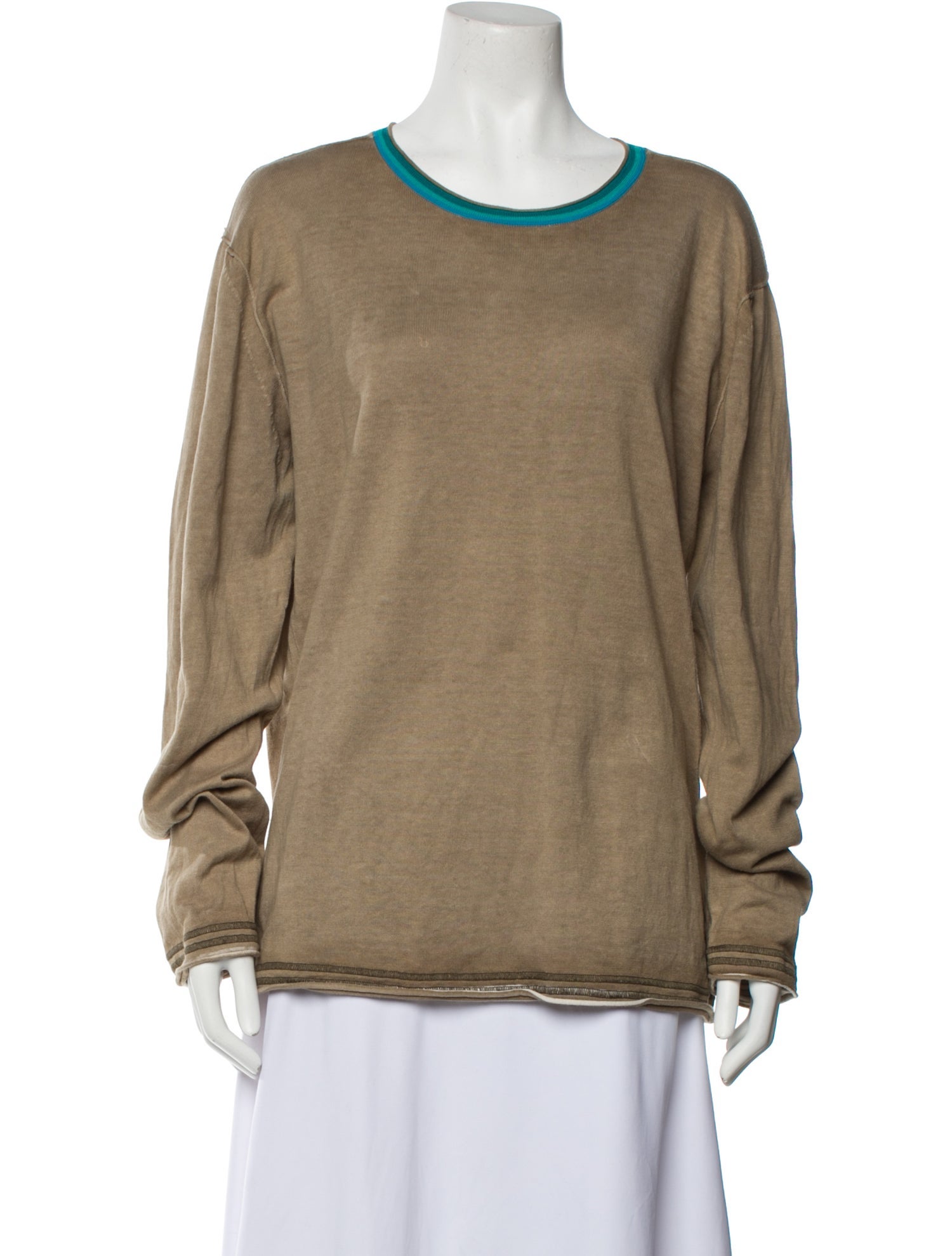 Kenzo Scoop Neck Long Sleeve Sweatshirt