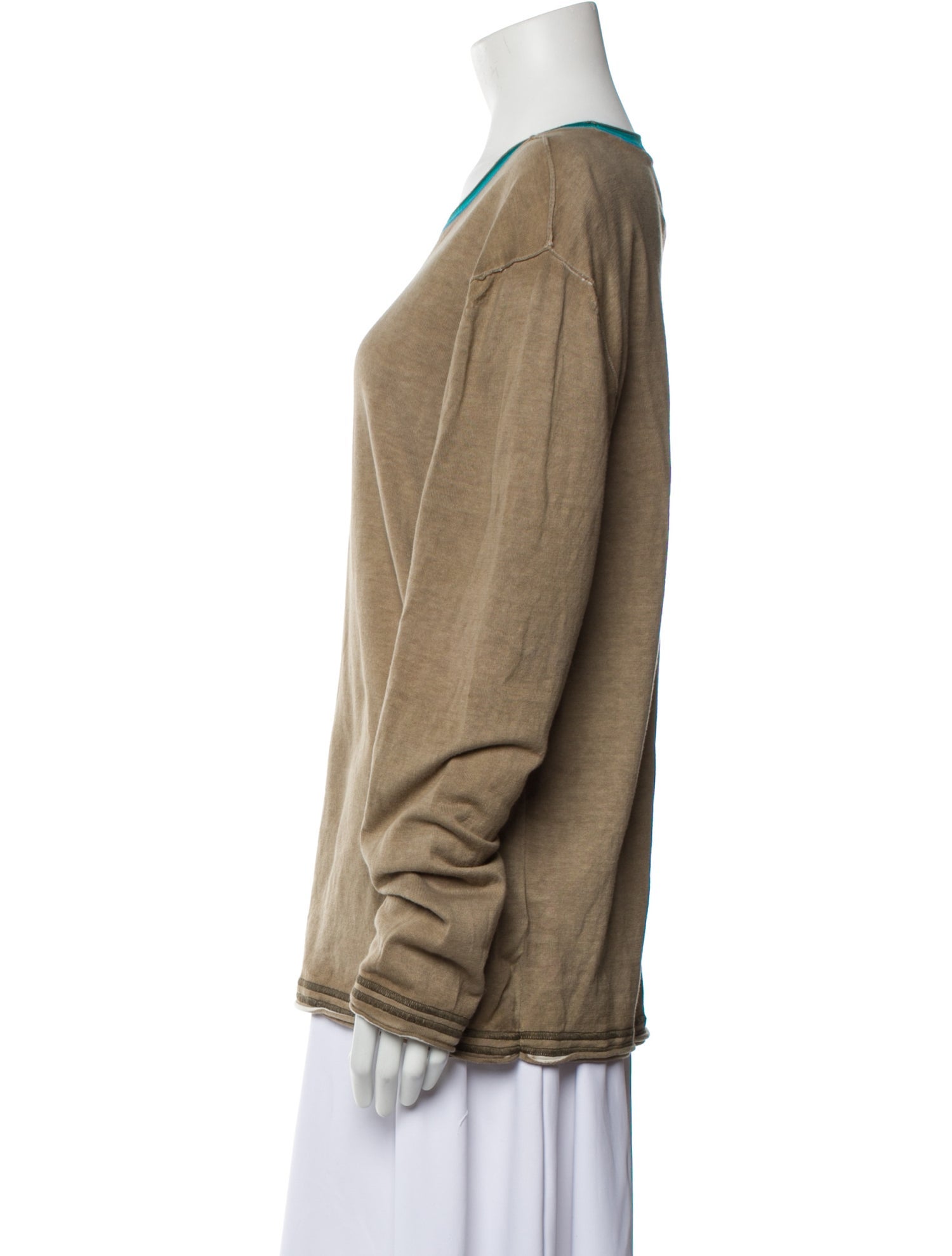 Kenzo Scoop Neck Long Sleeve Sweatshirt