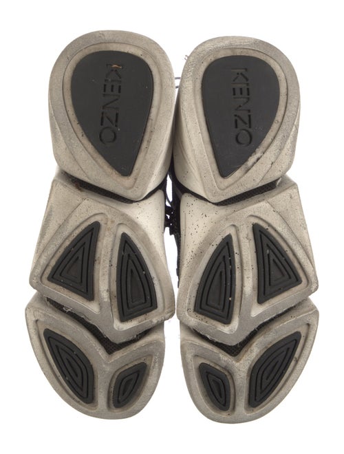 Kenzo Canvas Printed Sock Sneakers