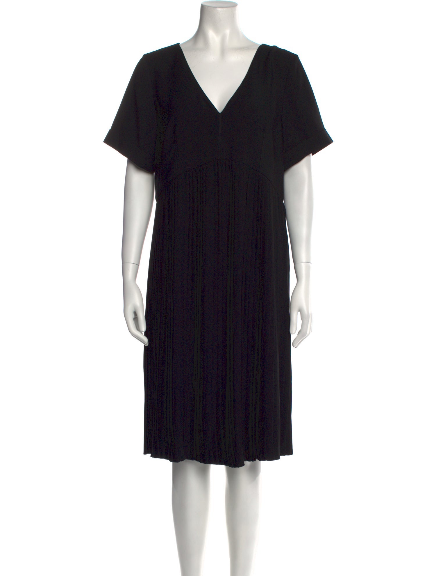 Kenzo V-Neck Knee-Length Dress w/ Tags