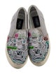 Kenzo Canvas Printed Sneakers