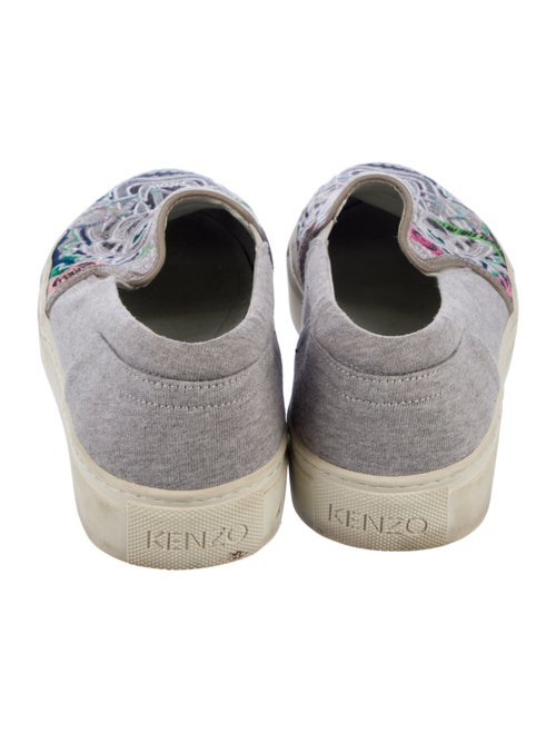 Kenzo Canvas Printed Sneakers