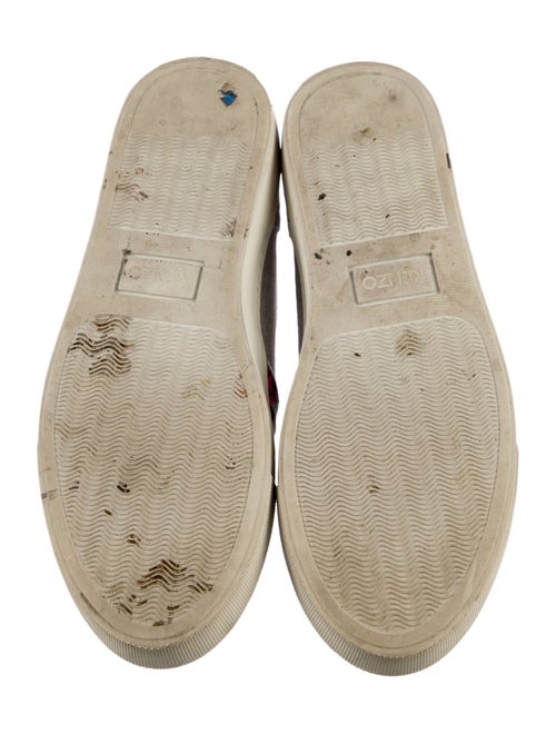 Kenzo Canvas Printed Sneakers