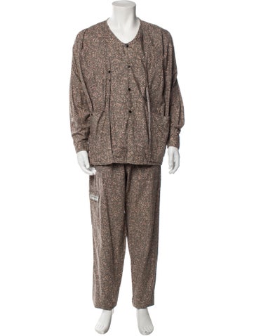 Kenzo Lounge & Sleepwear Vintage 1980's Set L