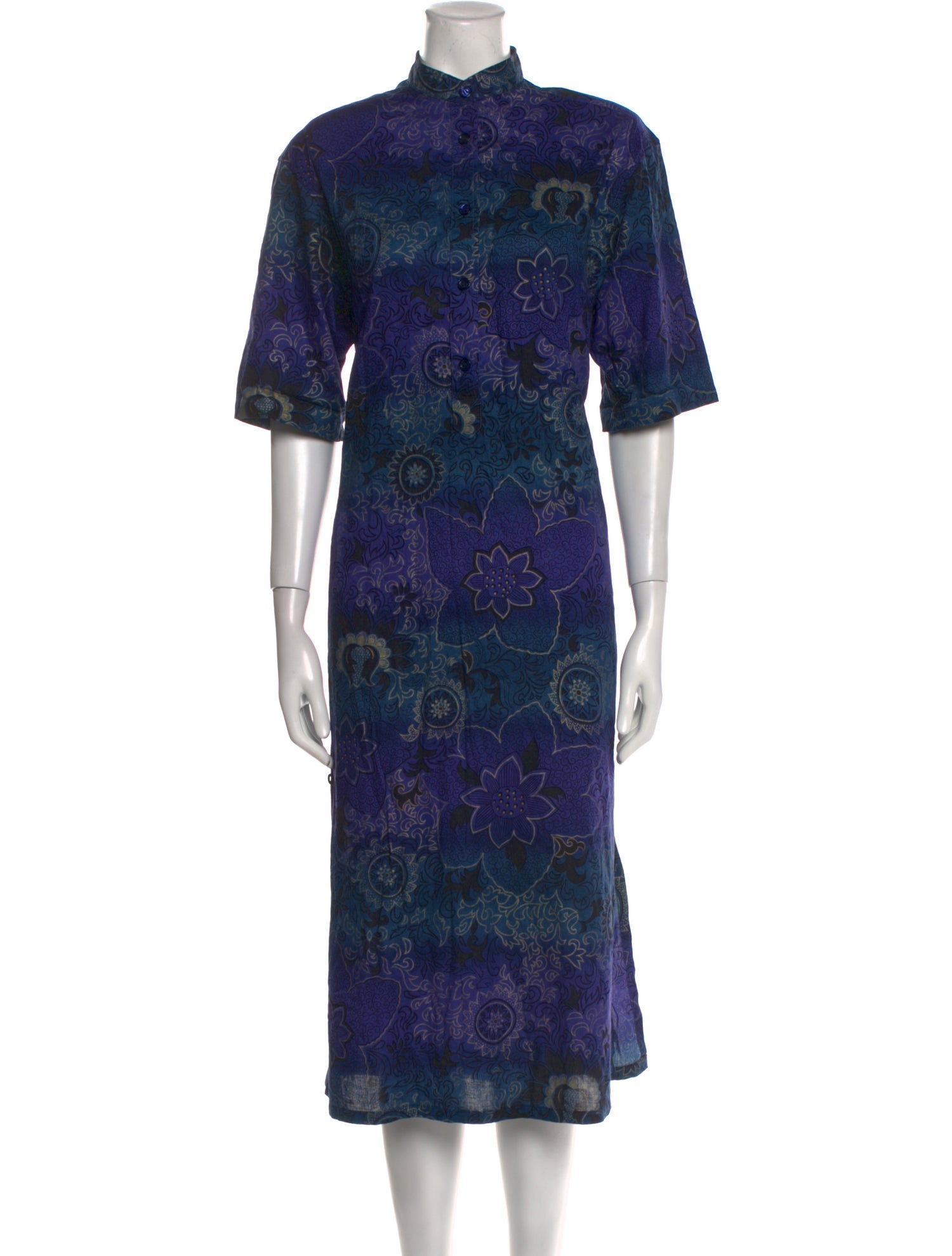 Kenzo Printed Long Dress
