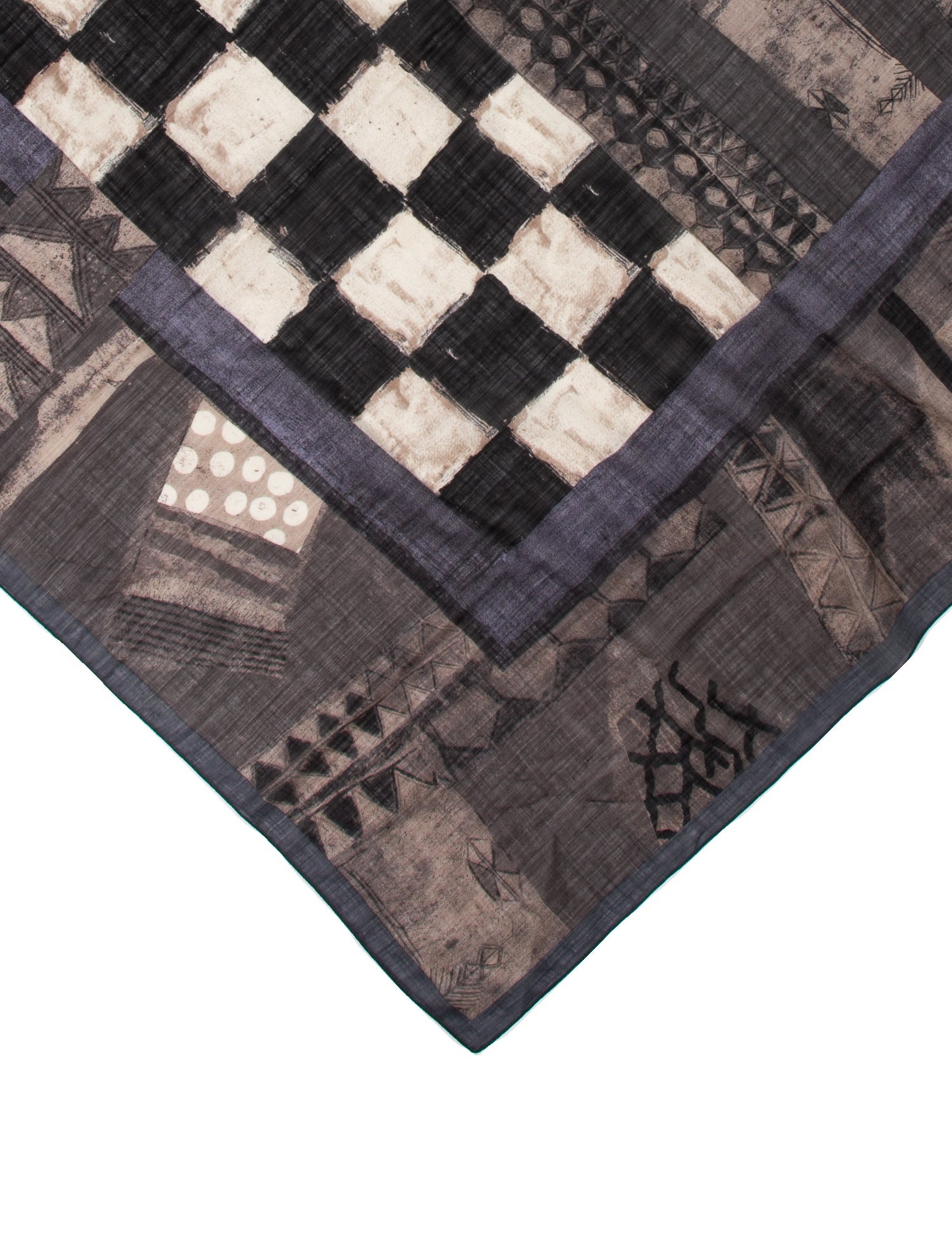 Kenzo Wool Printed Scarf
