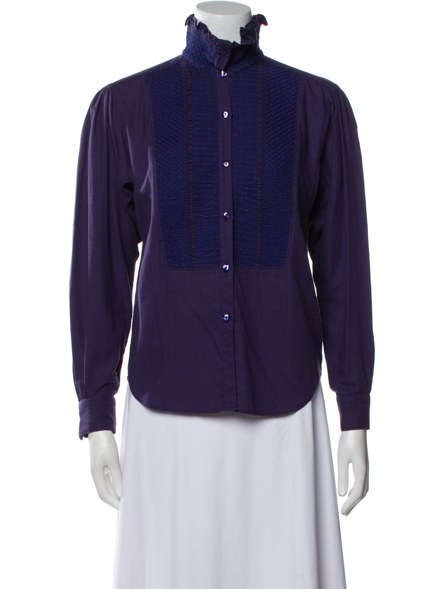 Kenzo Vintage 1980's Button-Up Top