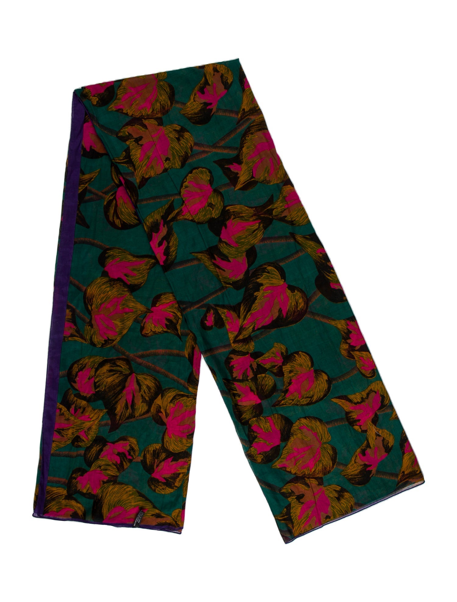 Kenzo Floral Print Scarf