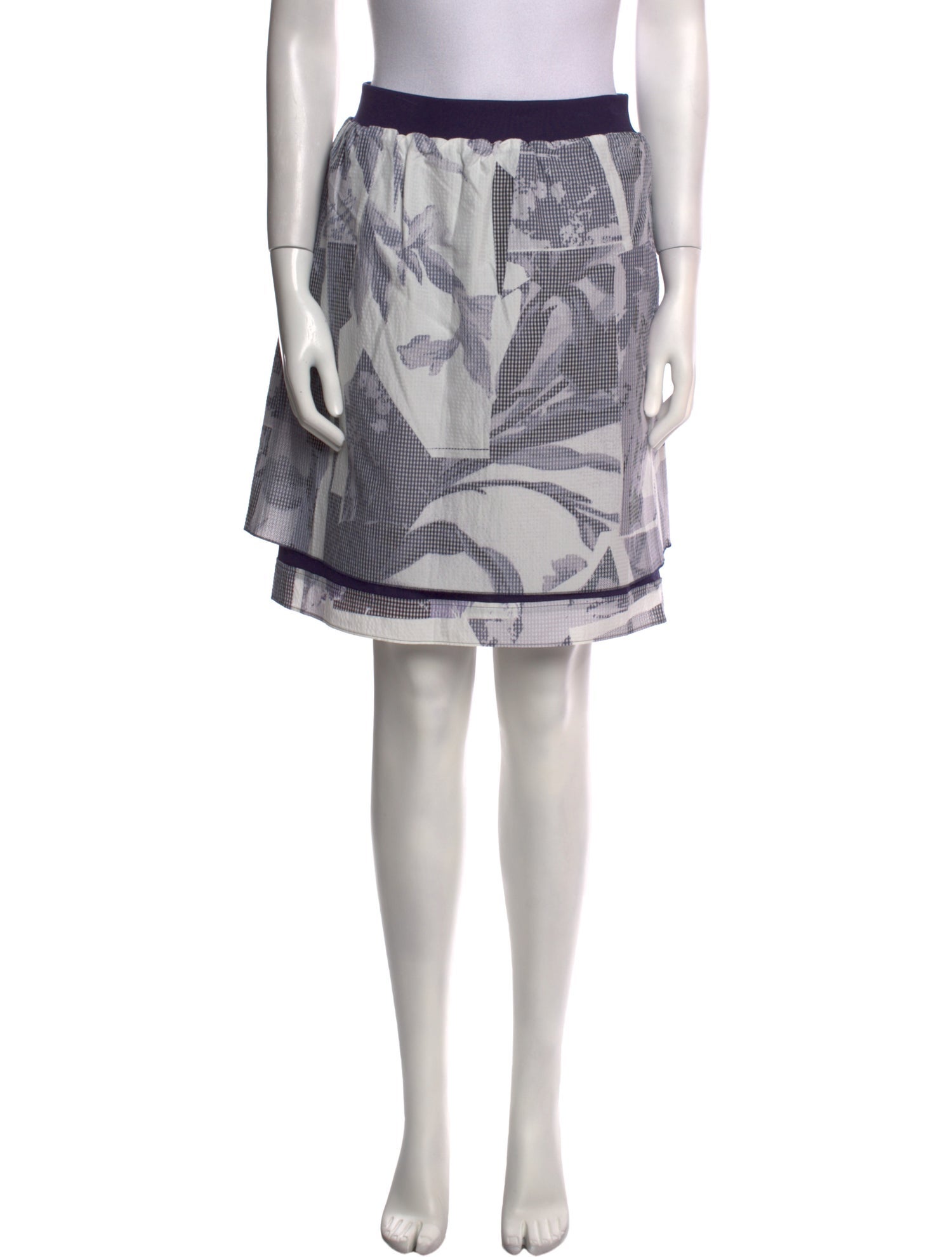 Kenzo Printed Knee-Length Skirt