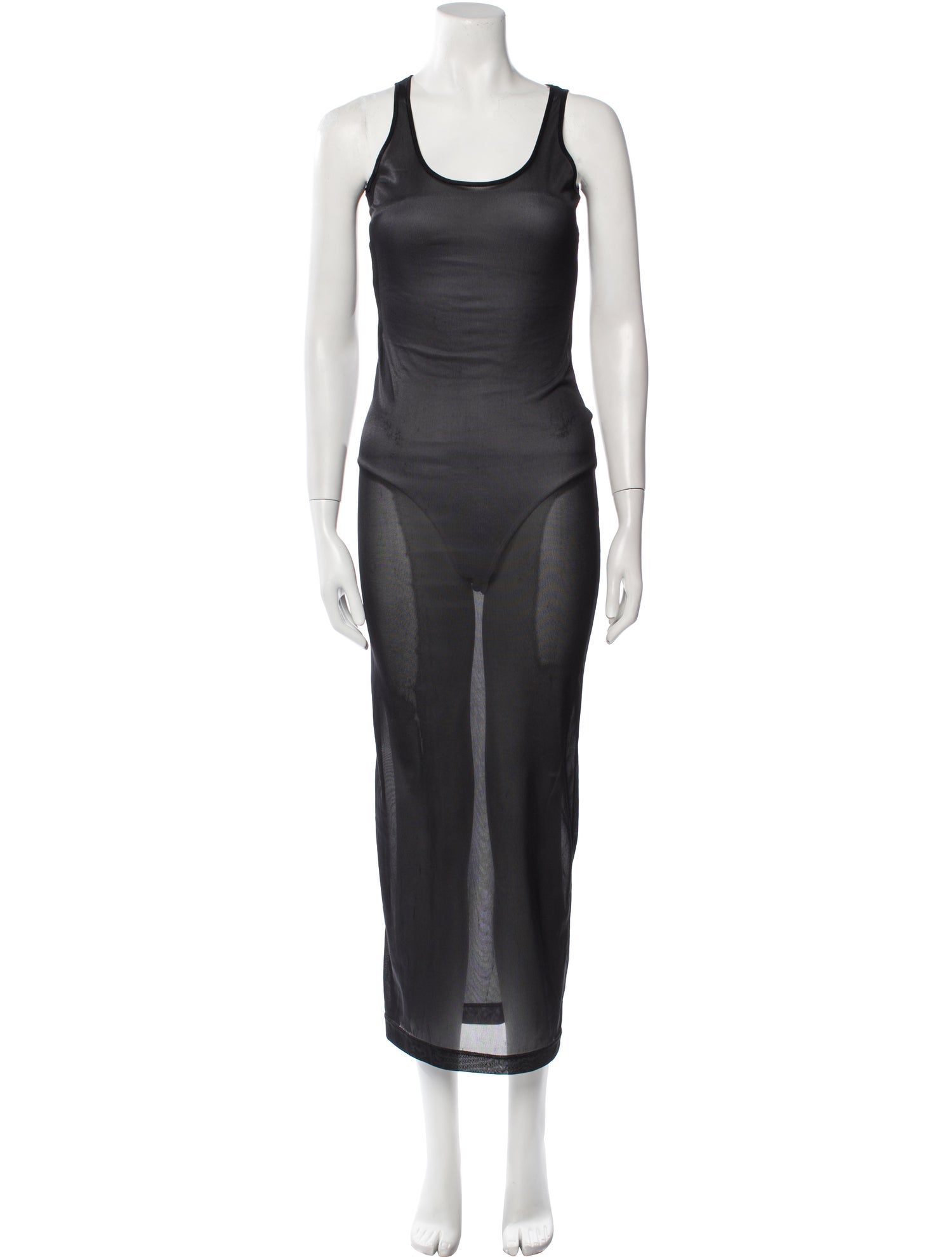 Kenzo Scoop Neck Long Dress