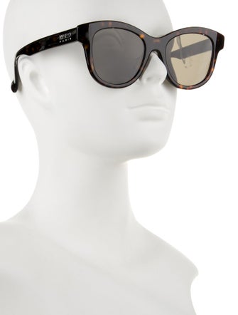 Kenzo Wayfarer Tinted Sunglasses