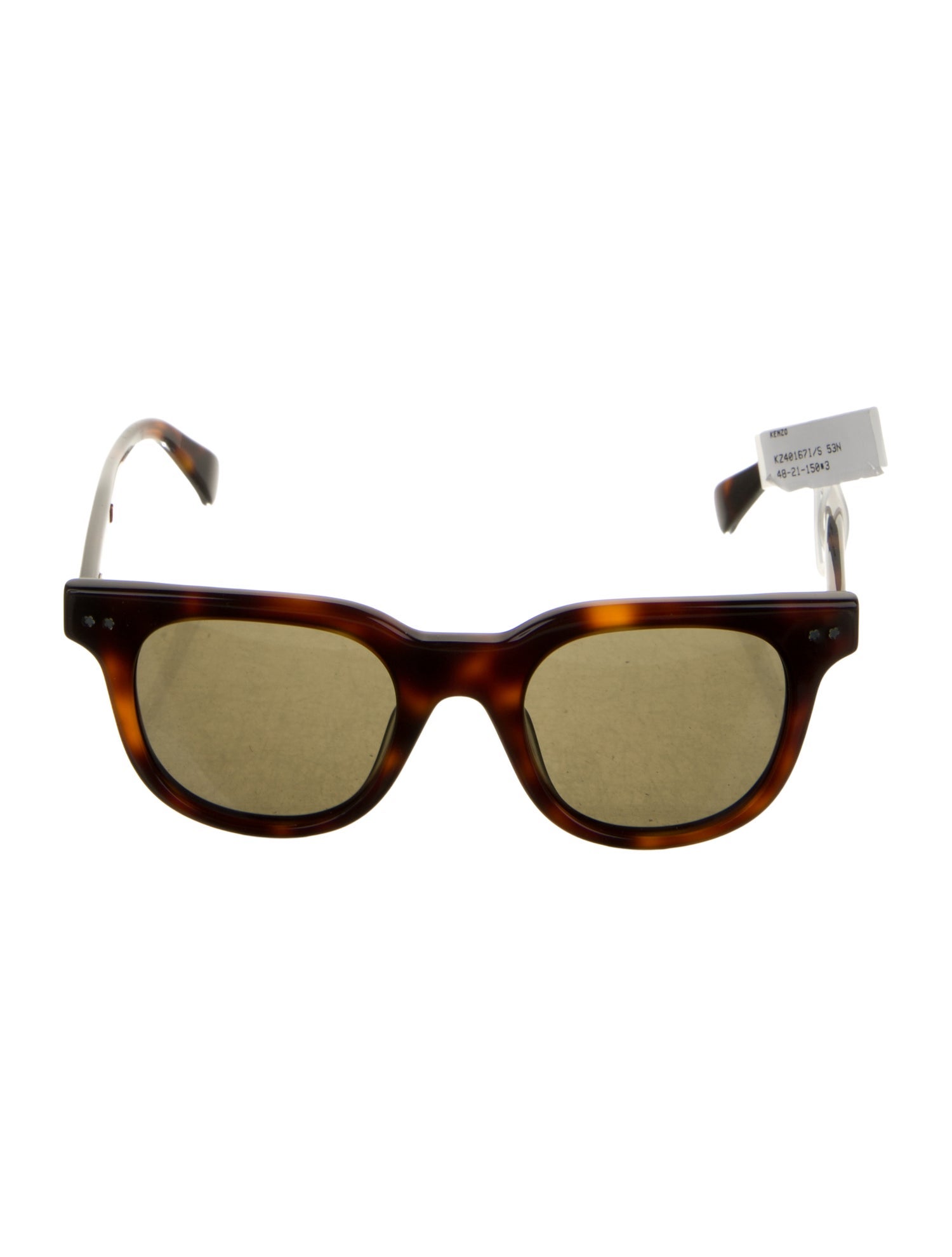 Kenzo Wayfarer Tinted Sunglasses