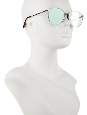 Kenzo Aviator Mirrored Sunglasses