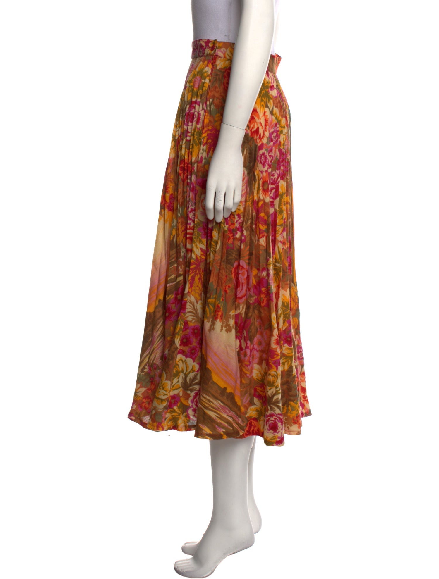 Kenzo Vintage Midi Length Skirt