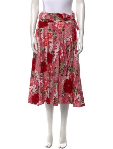 Kenzo Skirts Vintage Midi Length Skirt M