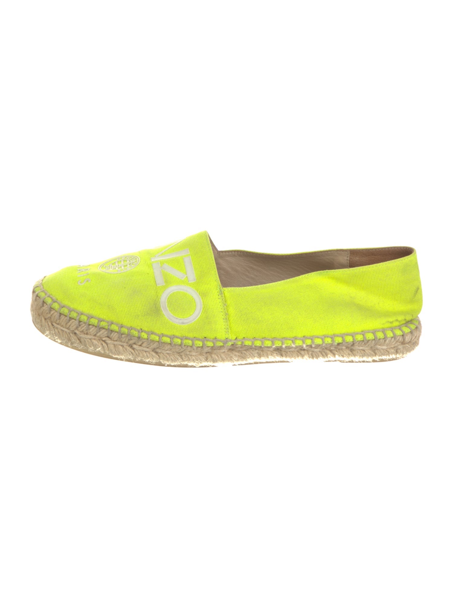 Kenzo Canvas Colorblock Pattern Espadrilles