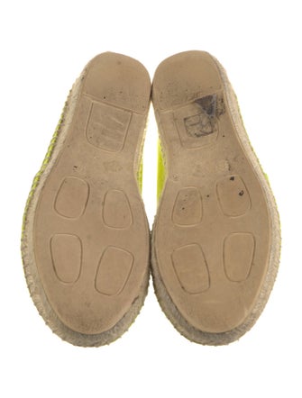 Kenzo Canvas Colorblock Pattern Espadrilles