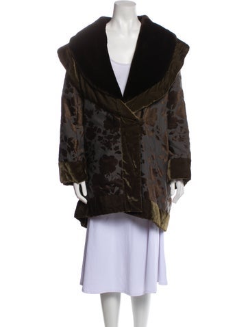 Kenzo Jackets Faux Fur Jacket L