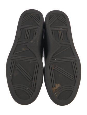 Kenzo Web Accent Leather Sneakers