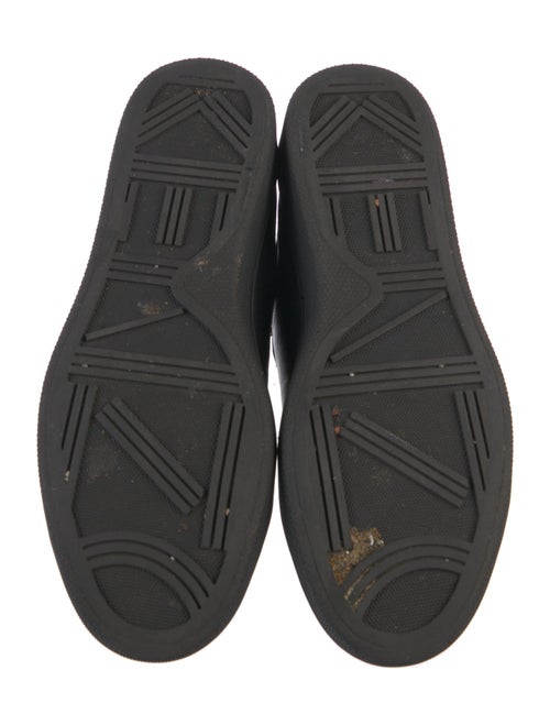Kenzo Web Accent Leather Sneakers