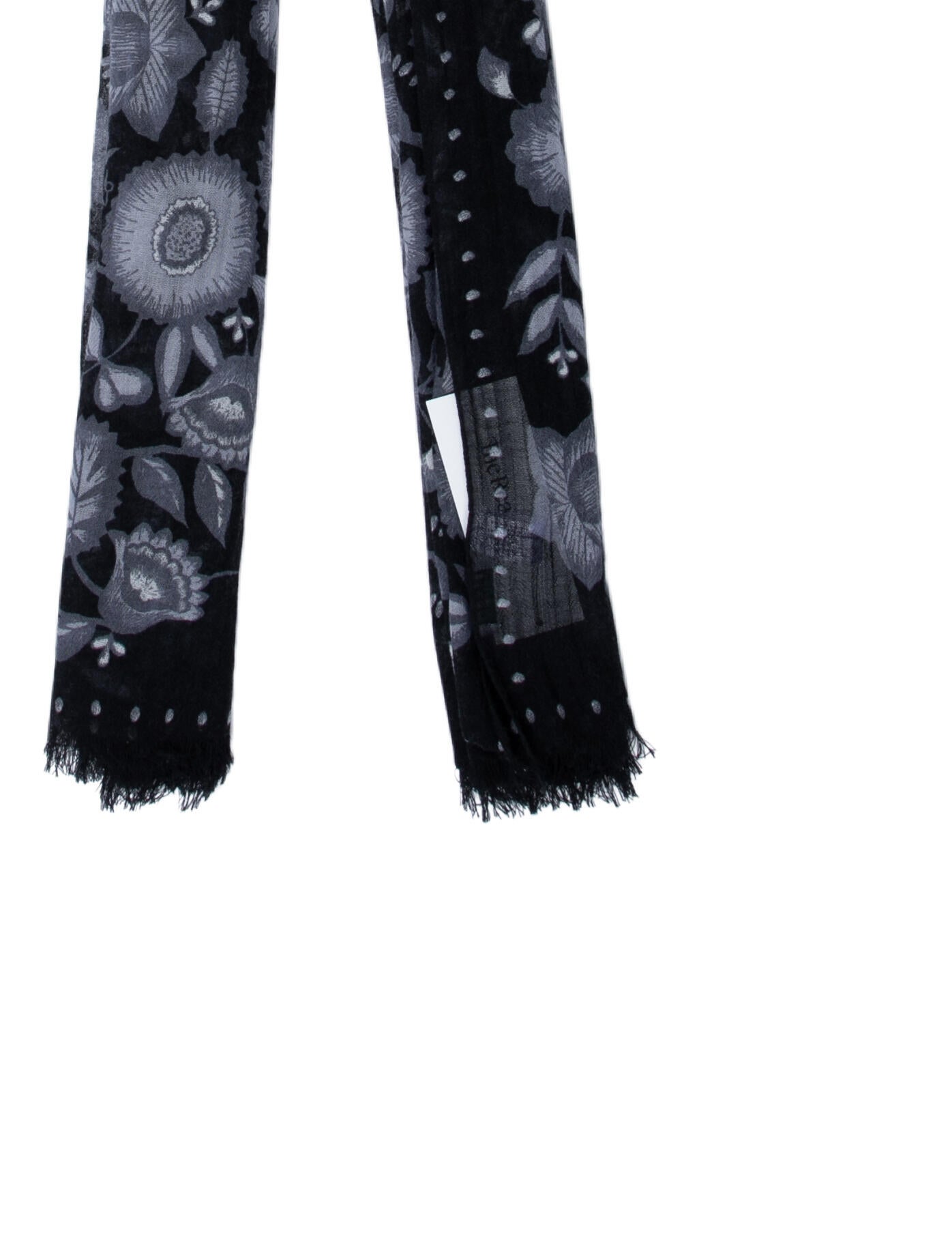 Kenzo Wool Printed Scarf